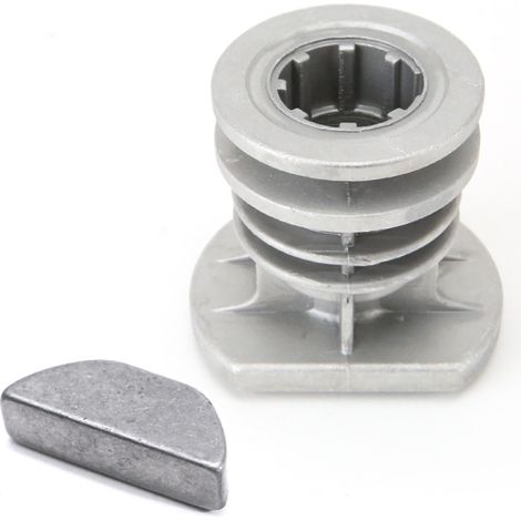 Matijardin – Support de lame en moyeu pour tondeuse Castelgarden – Ø 25,4 mm – Livré avec clavette – Compatible modèles NG 464 TR/TRE et R/RL 484 TR/TRE