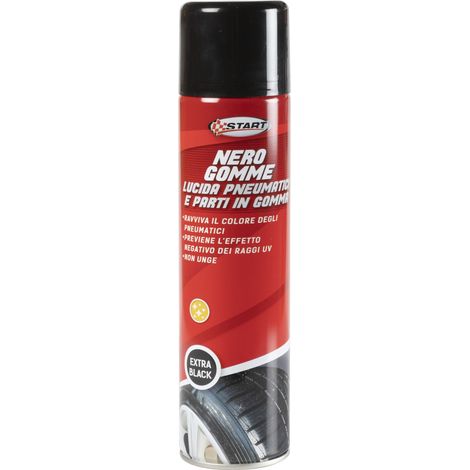 Spray Detergente Nero Gomme 400 ml per auto effetto lucido