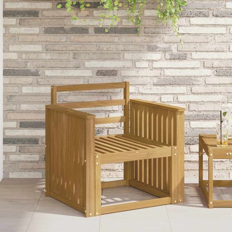 Teenpull – Armlehnen Modul 2 stk. Weiß 60 x 6 x 61 cm Massivholz Akazie
