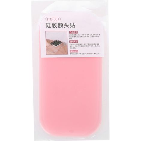 Tampons de greffe de cils en silicone, outil d’extension de cils frontaux rose, lot de coussinets de plantation de cils. (1/5)