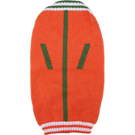 Pull tricoté mignon pour chien, manteau d'hiver, vêtements pour garder au chaud (orange M) (1/4)