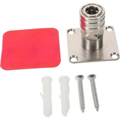 Support Mural en Acier Inoxydable pour Flacon à Mousse avec Raccord Rapide 1/4 – Support de Rangement pour Accessoires de Nettoyeur Haute Pression Organiseur pour Lavage Auto (1/5)