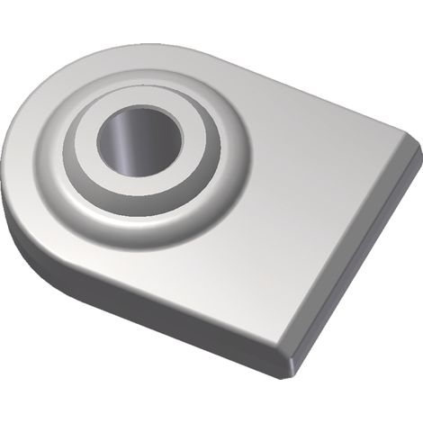 Extrémité de joint à œillet du connecteur de liaison inférieur pour soudage cat.2 28 mm (1/2)