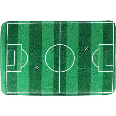 Flanelle Polyester Tapis de Sol, Antidérapant Terrain de Football Mini (1/5)