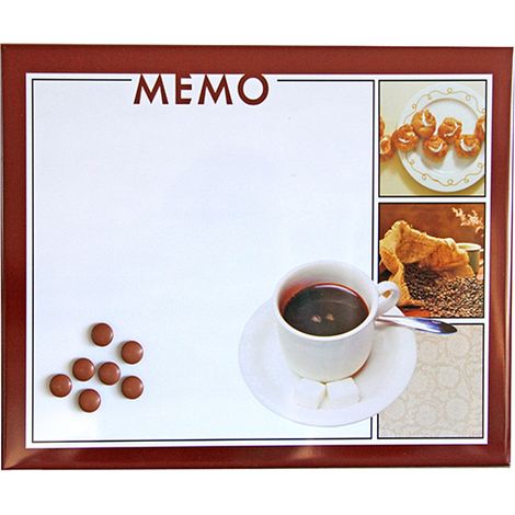 TABLA MEMO METAL 45 x 36 CM