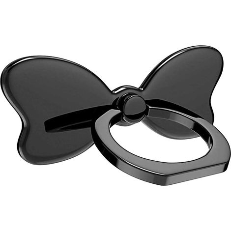 Support Téléphone Portable - Anneau Pivotant 360° - Support Rétractable avec Adhésif 3M - Compatible Tous Smartphones - 1 Pièce (1/5)