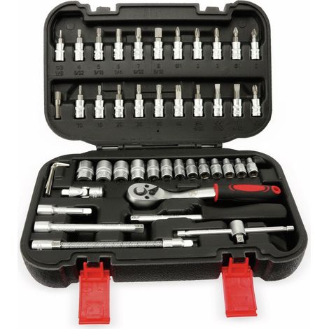 BGS TECHNIC Steckschlüssel-Satz 2142, 46-tlg (1/5)