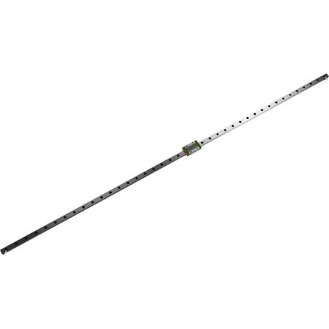 Linearführungsschiene aus Stahl MGN12H, Länge 1000 mm, Breite 27 mm, Gleitblock (1/5)