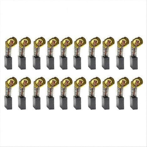 10 paires de balais de charbon pour meuleuses d'angle Makita CB-153, CB-154, CB-155, CB-157, CB-161 et CB-163 - JBMEDIA (1/4)