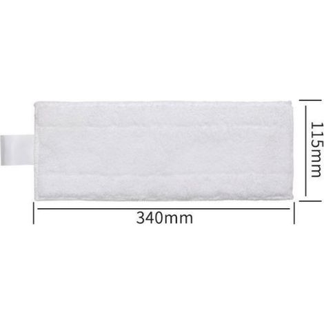 Chiffon De Nettoyage - Pour Balai Vapeur Karcher SC2 SC3 SC4 SC5 - Texture Douce - Lot De 2 (1/5)
