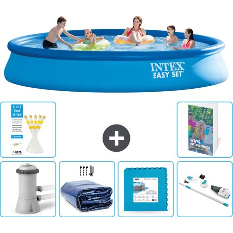 Easy Set Pool Rund - 457x84 cm - 7-teilig  S319