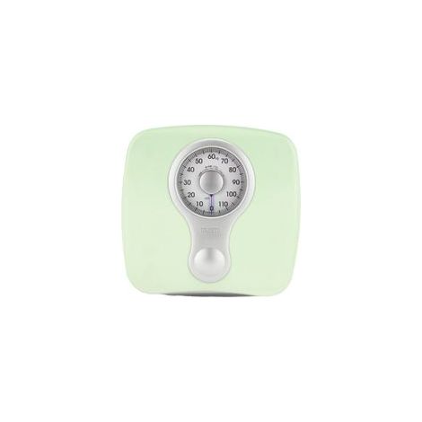 Balance analogique – Personnelle – Vert clair – Socle en acier (1/5)