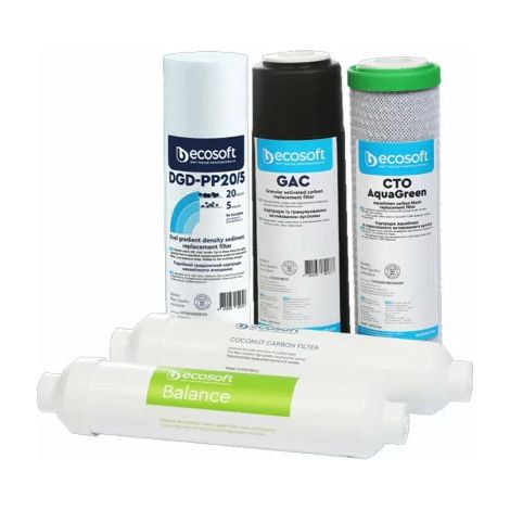 Filtres de remplacement Ecosoft P'URE Balance (1/2)
