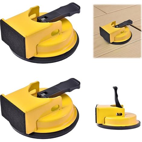 Floor Repair Tool, 2 Piece Grip Tools for Wood Floors, Laminate Flooring Laying Tool, Floating Parquet Laying Tools, for Parquet Tile, Bathroom, Living Room, Bedroom (1/5)