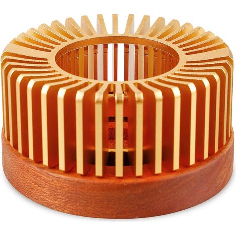 Chauffe-théière, chauffe-théière, brûleur d'huiles essentielles, diffuseur d'arômes, chauffe-théière pour théière, café, thé (sans bougies) (1/5)