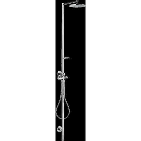 Hansgrohe Axor Starck ShowerSolutions Colonna doccia con termostatico e soffione doccia 240 1 getto, colorazione: superficie speciale - 10912XXX (1/2)