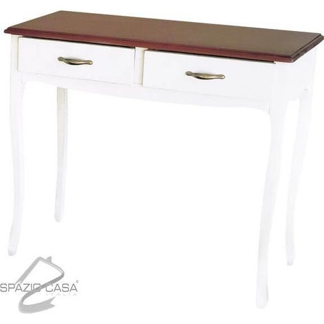 Consolle Sciabola con Cassetti Colori Legno: Noce