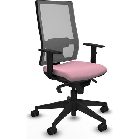 Piqueras y Crespo Horna Chaise de bureau rose réglable