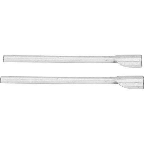 2-teiliges Set halbrunder Lederschneider aus Stahl, Locher, Bastelwerkzeug für Gürtelriemen (10 mm) (1/5)