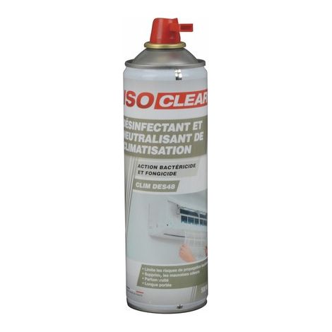 Désinfectant et neutralisant pour systèmes de climatisation - DES48 - ISOCLEAR