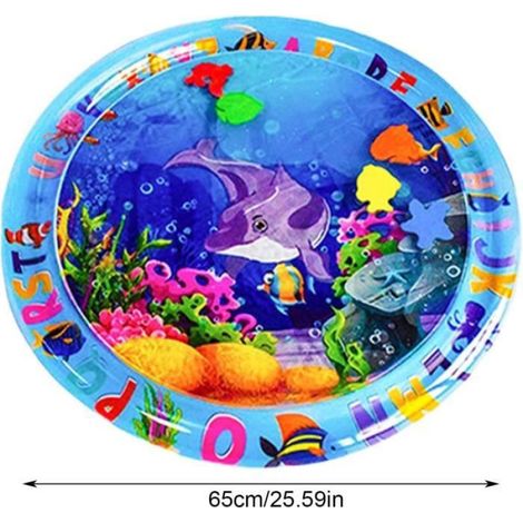 Tapis D'eau Pour Chat - 60 X 40 Cm - En Pvc Épais Et Sans Bpa - Pour Intérieur Et Extérieur - 1 Pièce (1/4)