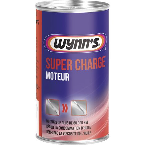 Additif huile pour moteurs vétustes – Réduit consommation d'huile – Compatible huiles minérales et synthétiques – 300 ml – Wynns