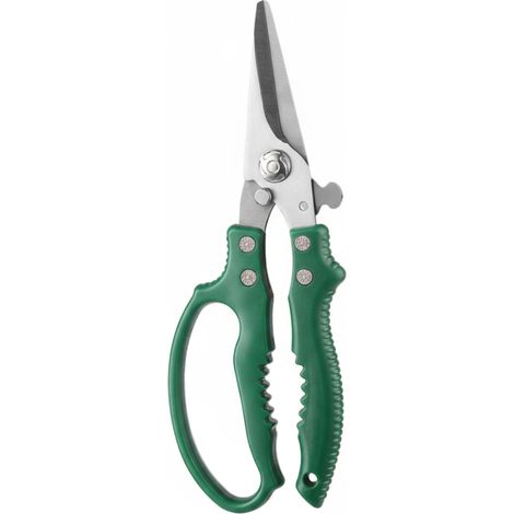 Gartenschere, Gartenschere, Handschere mit ergonomischem Griff für müheloses Schneiden, Grün