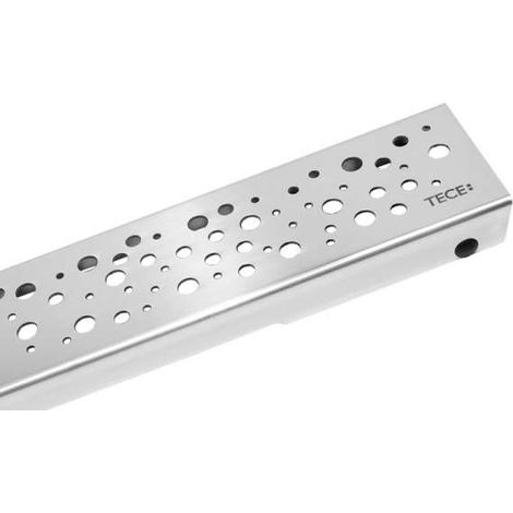 TECEdrainline Designrost ''drops'' 1000 mm Edelstahl poliert, gerade 601030 (1/3)