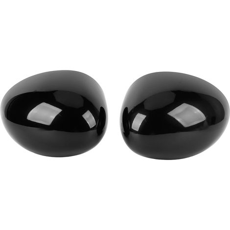 GARRYFIZH Paire de Coques de Rétroviseurs 51167401229, Noir Brillant, Compatible F54/F55/F56/F57/F60 Pre-LCI 2014-2019 (1/5)