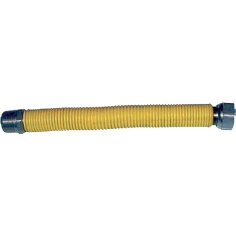 FLESSIBILE ESTENSIBILE RIVESTITO PER GAS MF 1/2' - da 200 a 400 mm - DN15