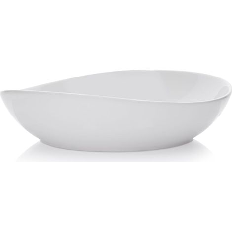 Duka Time Schale 30 cm, weißes Porzellan (1/5)