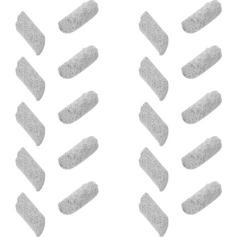 Médias de polissage pour tonneau : granulés de céramique 6 x 12 mm - Médias de polissage réutilisables - Accessoires de final pour apprêts de bijoux et pierres précieuses (1/5)