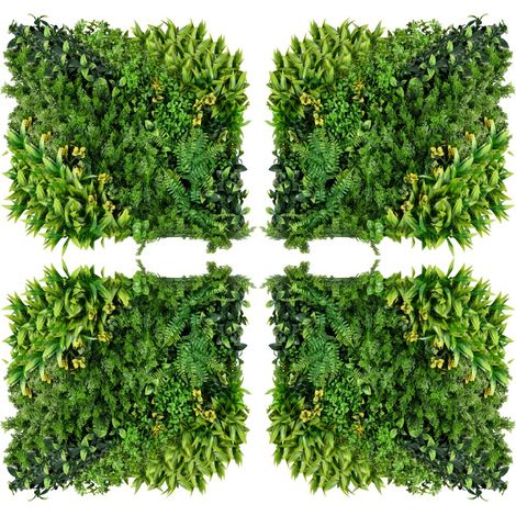 Feuillage dense et résistant UV, brise-vue en panneaux 3 m² pour habiller jardin, clôture, balcon ou terrasse (1/5)