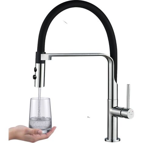 Grifo para lavabo de pie SILUETTO con caño en U (1/5)