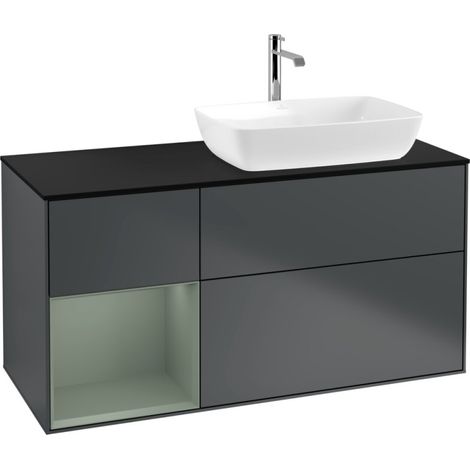 Villeroy & Boch Armoire sous lavabo Finion F80 F802GMHG PMID (1/2)
