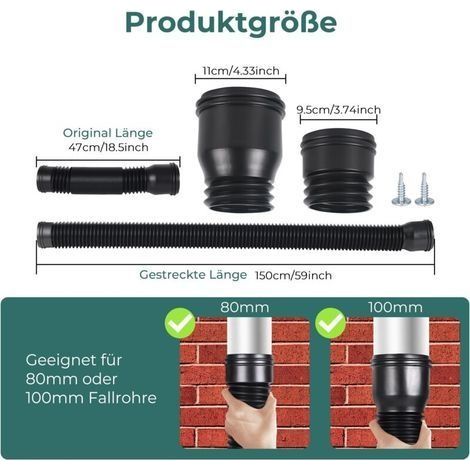 Wandmontierter Besenhalter - Besenaufhänger aus Edelstahl, Aufbewahrungsregal für Küche, Waschküche, Garage (3 Schlitze und 4 Haken, Grau) (1/4)
