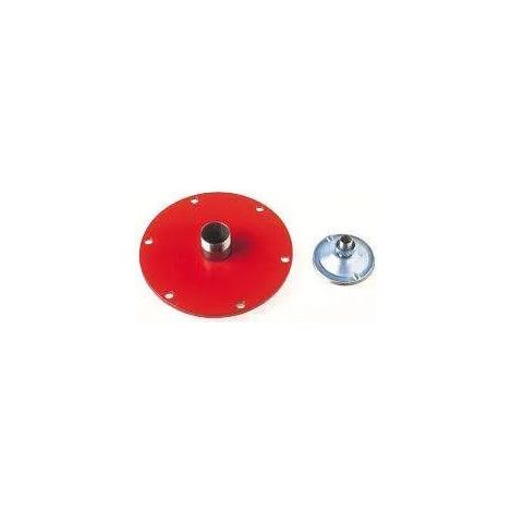 Kit controflangia in acciaio inox + pezzo di fissaggio per 200/300 litri