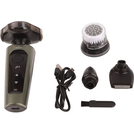 Multifunctional Electric Hair Clipper Face Cleanser Cleaning Brush for Salon (1/5)