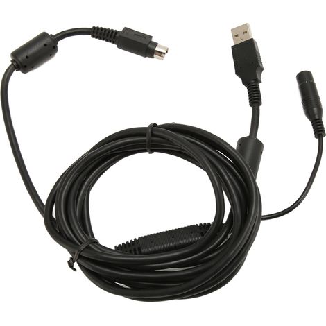 Câble Camera Link professionnel 2 en 1 Plug and Play, câble d'alimentation et de données pour Logitech CC2900e, 3500e, 2900ep et 3000e (3 m). (1/5)