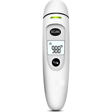 Thermomètre électronique, thermomètre portable,Thermomètre Médical Mesure: Auriculaire, Frontal, Objet (1/5)