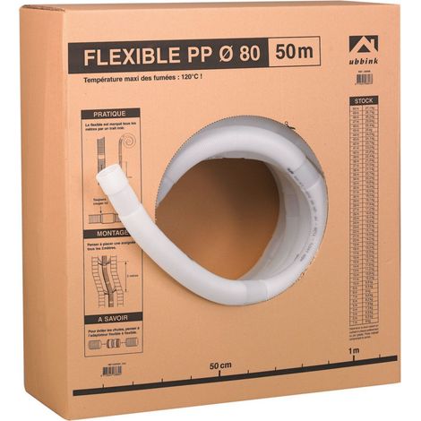 Flexibler Pptl-Schlauch 110 mm, verkauft pro Meter - Ubbink