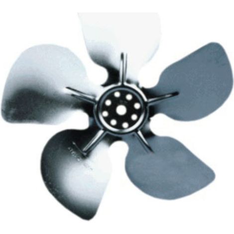 Helice aluminio para motoventilador 10/16W D.254 m