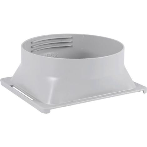 Raccord de tuyau d'évacuation de climatisation, adaptateur de fenêtre carré à rond (1/5)