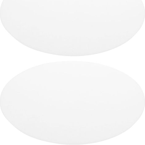 Runder Lampenschirm Lichtdiffusor Acryl 39,5cm 1mm Mattiert 2 Stück Ersatz Abdeckung für LED Deckenleuchte im Arbeitszimmer und Flur (1/5)