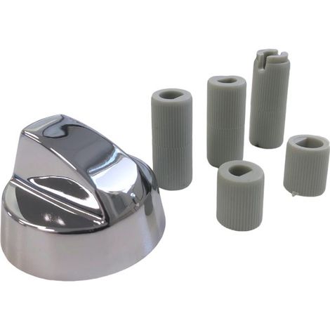 Manopola universale per forno argento 28MA65 (1/3)