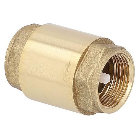 Clapet anti-retour laiton filetage femelle bilateral 3/4"