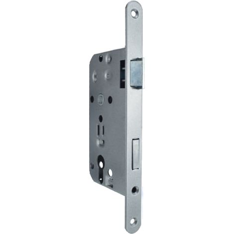 Einsteckschloss Korridortürschloss PZ/W 55/72/20/8 153,5x85x14mm rund DIN R