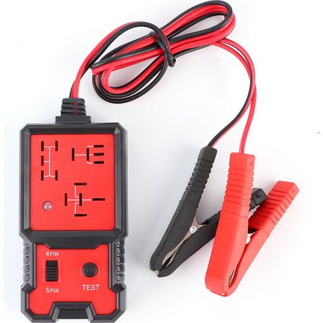 Testeur de relais automobile, Outil de Diagnostic Automatique de Vérificateur de Batterie Automobile ABS Professionnel de Testeur de Relais électronique 12V (1/5)