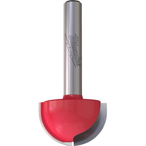 Fresa para fresadora Milwaukee s8 rounding carburo anti-fricción