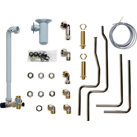 Kit de raccordement mural pour tuyauterie WHB VIH R 120